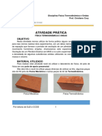 ATIVIDADE PRATICA - Física Termodinâmica e Ondas - Kit Polo Fase A I - 2019