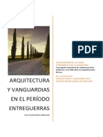 Apuntes de Arquitectura y Vanguardias en Periodo Entreguerras (Conferencias)