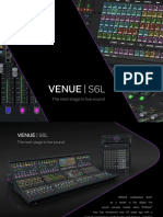 s6l Mixing Console System Manual