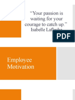 Lesson 4 Employee Motivation