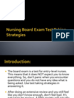 Nursing Board Exam Test Taking Strategies