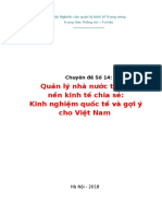 Chuyên Đề Quản Lý Nhà Nước Trong Nền Kinh Tế Chia Sẻ Kinh Nghiệm Quốc Tế Và Gợi ý Cho Việt Nam