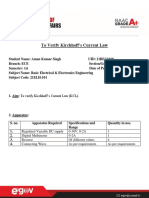 BEEE Experiments 1-10 (Aman Kumar Singh (21BEC1018) )