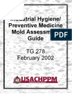 Industrial Hygiene/ Preventive Medicine Mold Assessment Guide