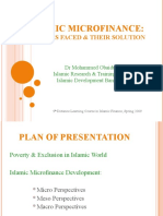 Islamic Micro-Finance The Problems Faced and Their Solution