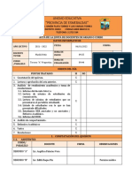 Elemental - Acta de Junta de Curso