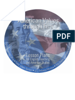 American Values Through Film - Lesson Plans For English Teaching and American Studies