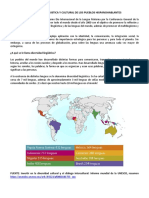 Diversidad Linguistica y Cultural de Los Pueblos Hispanohablantes