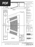 Auditorium RT60 Calculation