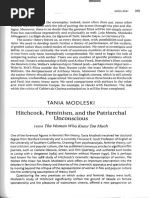 Hitchcock, Feminism, and The Patriarchal Unconscious: Tania Modleski