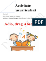 Adio, Drag Abecedar! 2021 Dimitriu Irina