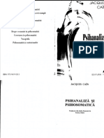 Jacques Cain - Psihanaliza Si Psihosomatica - PDF Versiunea 1