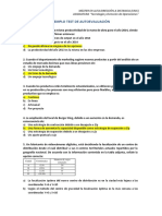 Ejemplo Test Autoevaluación - Soluciones