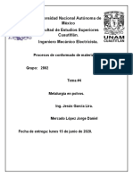 Metalurgia en polvos: procesos y métodos de obtención