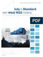 WEG Severe Duty Is Standard With Weg w22 Motors Brochure Usaw22sevduty Brochure English