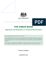 Appraisal and Evaluation in Central Government