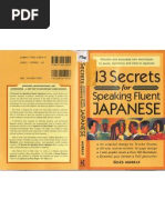 Download 13 Secrets for Speaking Fluent Japanese_4770023022 by f3ish SN55310192 doc pdf