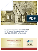 Mortgage Banking in the United States, 1870–1940