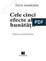 Cele Cinci Efecte Ale Bunatatii - Dr. David R. Hamilton