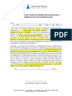 FJI - Modelo Autorización Cesión de Imágenes y Tratamiento de Datos Personales - Actividades Con Menores