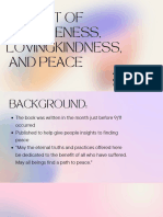 The Art of Forgiveness, Lovingkindness, and Peace: Author: Jack Kornfield Presented By: Michaela Pifer
