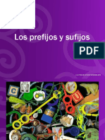 Prefijo y Sufijos