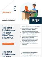 Penjelasan Modul Dan Tata Tertib Pelaksanaan Psikotes