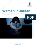 Women in Jordan: Continuing Violence and Absent Protection