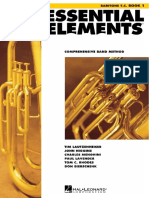 14 - Essential Elements 2000 Bk1 - Baritone-In Bb - TC-1