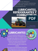 Lubricantes, refrigerantes y combustibles