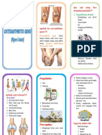 Leaflet Osteoarthritis