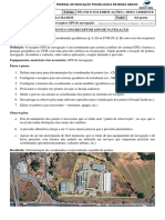 Levantamento de coordenadas com GPS de navegação