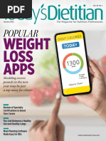 Today's Dietitian - Vol. 24 No. 1, January 2022