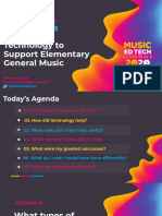 Technology Tools for Elementary General Music
