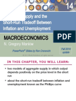 Aggregate Supply and The Short-Run Tradeoff Between Inflation and Unemployment