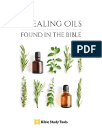 7 Healing Oils: Found in The Bible