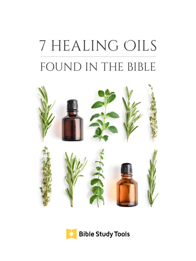 7 Healing Oils Found in The Bible PDF