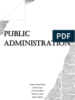 Public Administration