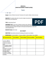 (Assessment and Evaluation of Student Learning)