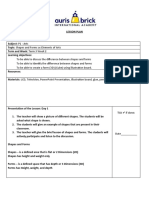 P1 Arts Week 2 Term 3 Lesson Plan