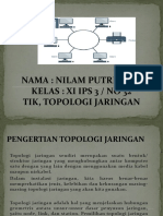 JENIS TOPOLOGI JARINGAN