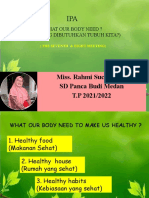 8 Sem Ganjil PPT Ipa (What Our Body Need)