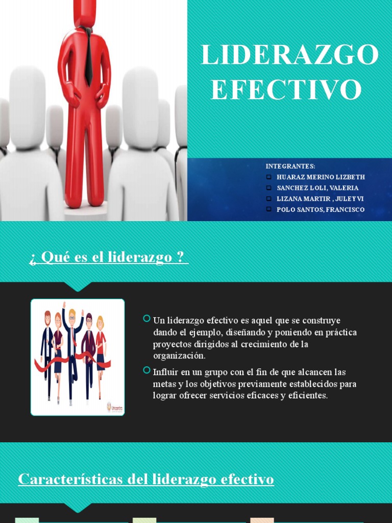 Claves del Liderazgo Efectivo | PDF | Liderazgo | Planificación