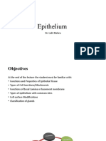 Epithelium: Dr. Lalit Mehra
