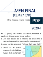 EXAMEN FINAL - Resolución - 2020-I
