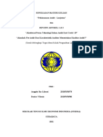 S2mak - Pengauditan - Kel 3 - RMK & Artikel - Pertem 12