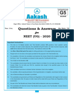 Question With Answer NEET2020 (Code-G5) AKANH (1)