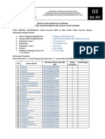 Ba 3-Rekap Harian Pendistribusian Minggu 19 Desember 2021