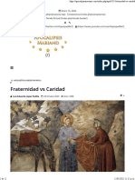 Apocalipsis Mariano - Fraternidad Vs Caridad