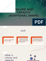 Volume and Capacity (Additional Shape)